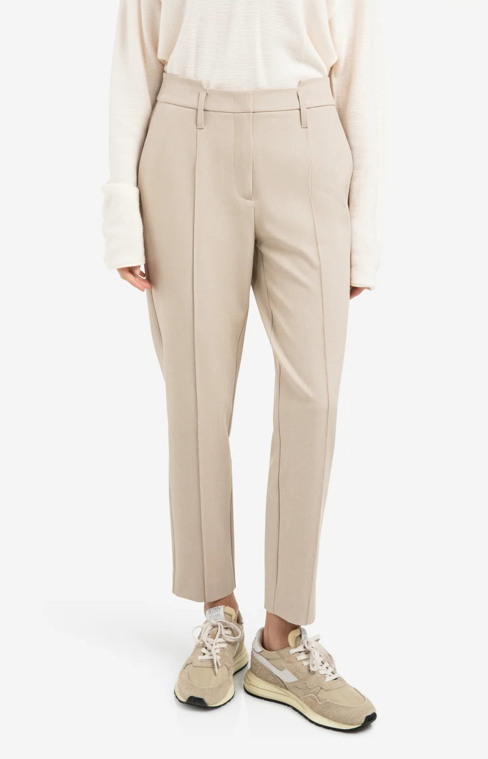 Yaya Pantalon 01-301239-601 - 513062 - Oxford Tan Brown Melange