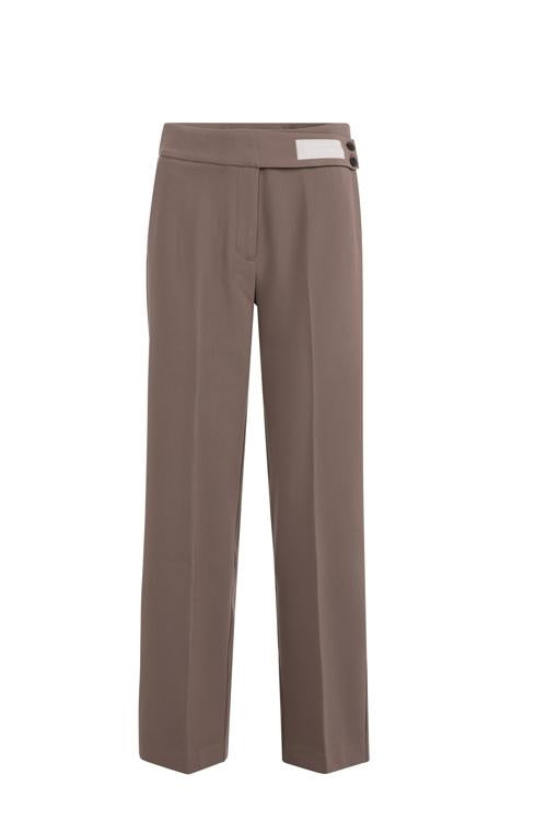YAYA Pantalon 01-301247-603 - 81312 Deep Taupe Brown