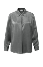 YAYA  Satijnen Blouse 01-701326-510 - 99032 Taupe Grey