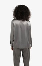 YAYA  Satijnen Blouse 01-701326-510 - 99032 Taupe Grey