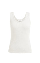 Yaya Singlet Top Geribd 01-729049-602 - 99049 Off White
