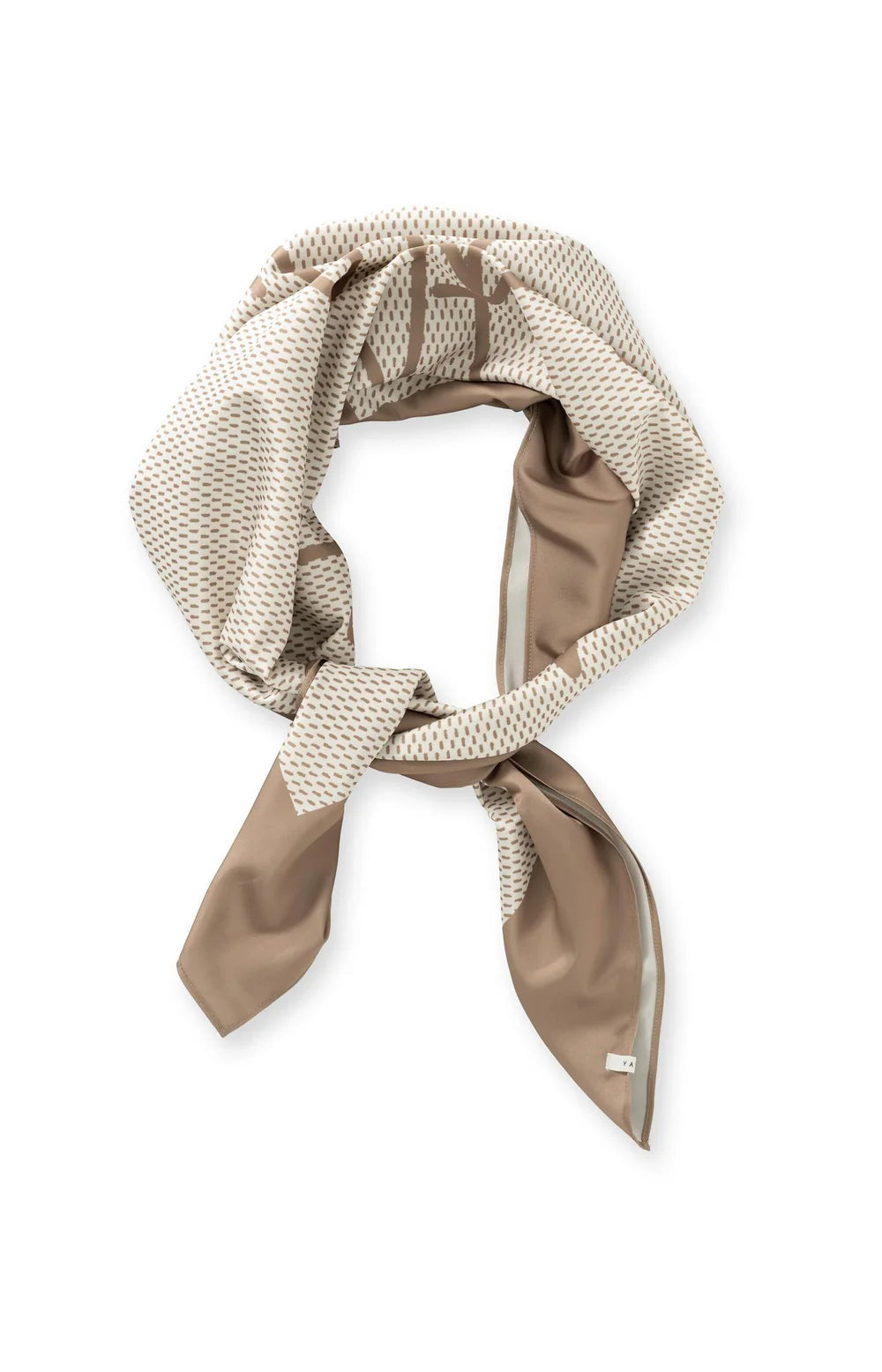 Yaya Sjaal 03-501047-602 - 990511 Tan Brown Dessin