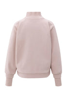 YAYA Sweater Hoge Ribkraag 01-109098-510 - 61509 Shadow Gray Pink
