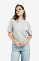 Yaya T-shirt 01-719081-602 - Pure White Dessin