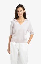 Yaya Top 01-000569-603 - Gray Lilac
